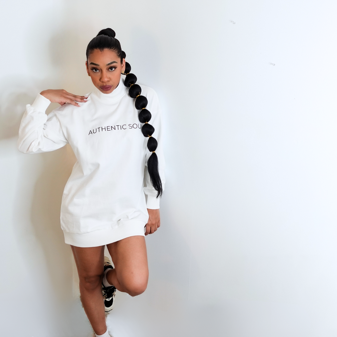 Authentic Soul Oversized Turtleneck