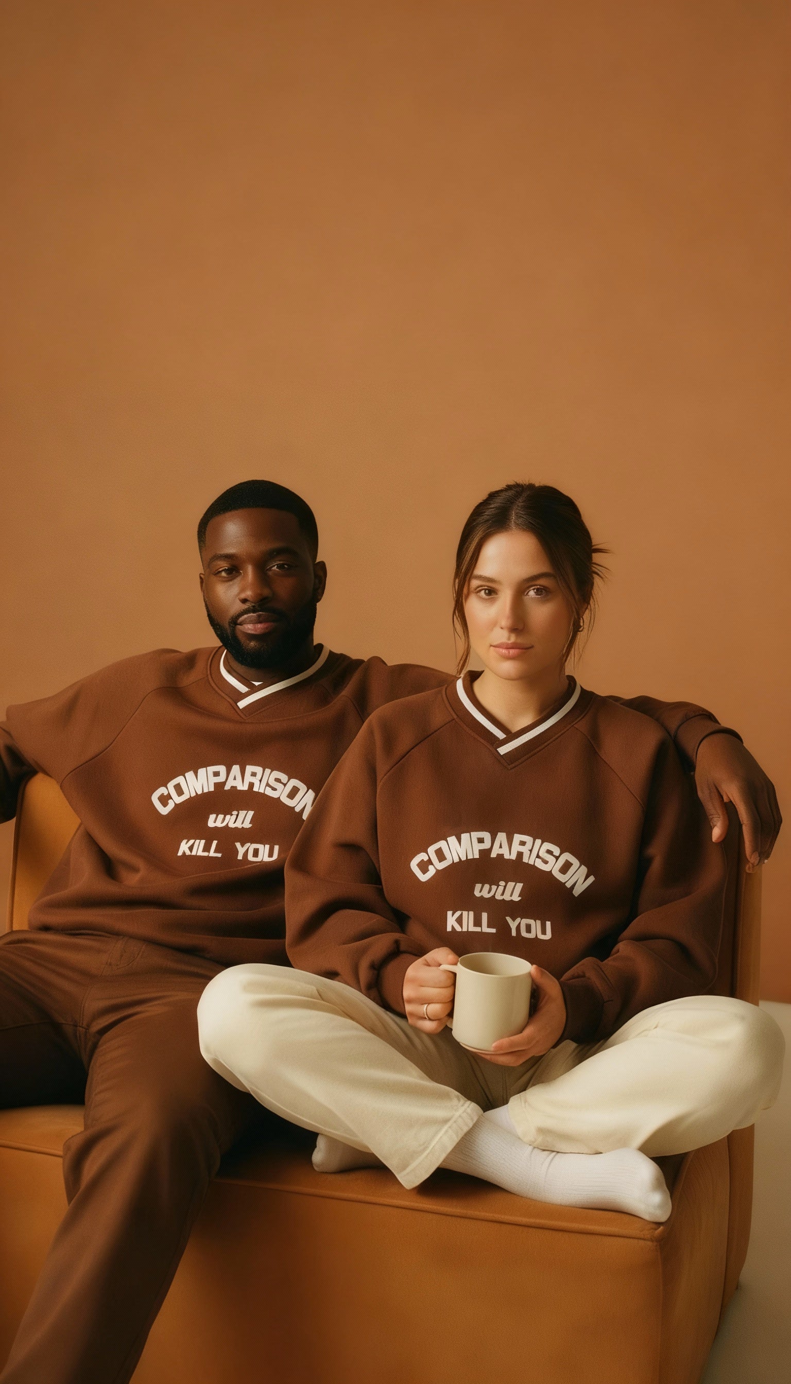 Comparison Will Kill You Oversized Crewneck