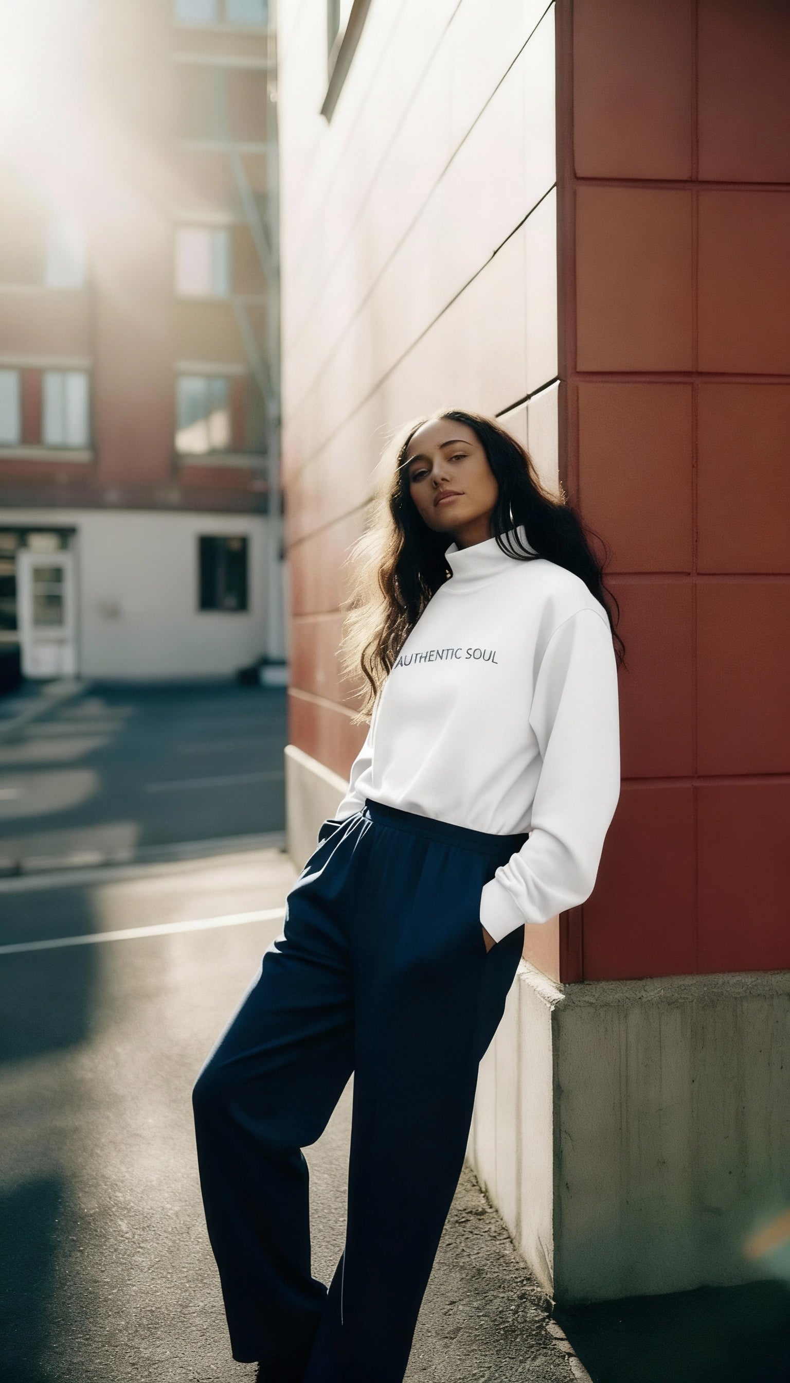 Authentic Soul Oversized Turtleneck